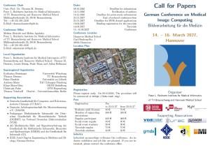 BVM 2027: Call for Papers jetzt ver&ouml;ffentlicht
