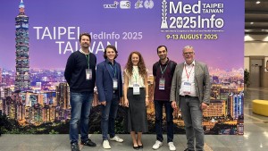 Institute team presents research at MedInfo 2025 in Taiwan