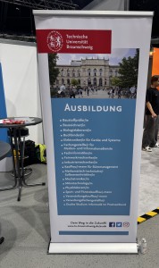 TU Braunschweig at the Vocatium trade fair in the Volkswagen Hall