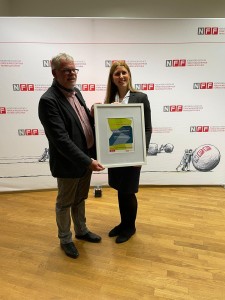 Award for Dr. Joana Warnecke at the NFF Doctoral Dissertation Prize