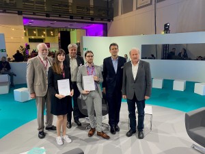 Friedrich Wingert Foundation honors Carolin Ciss&eacute;e with the Young Talent Award at the DMEA