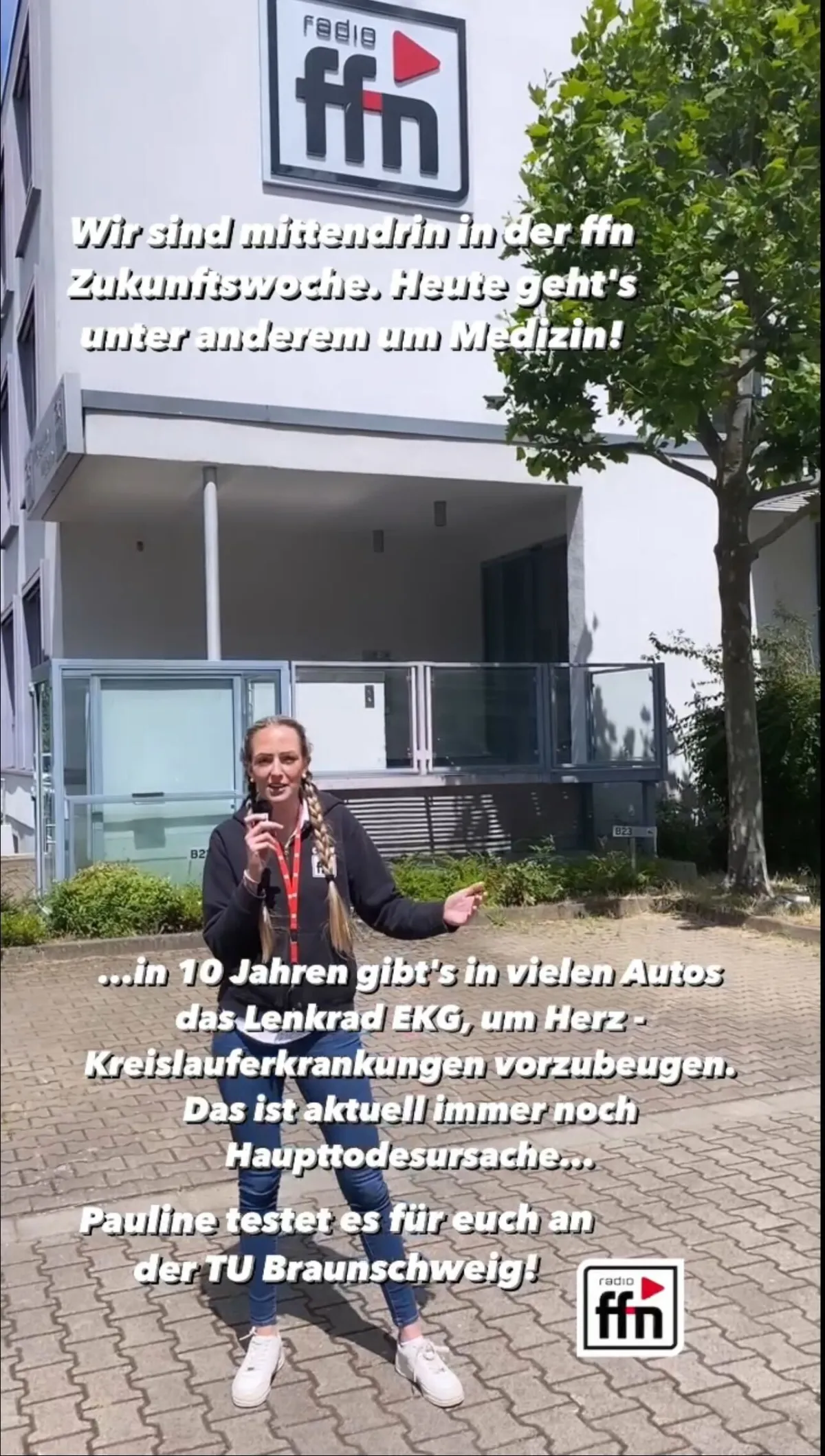 Smart Car: Videorundgang vom Radiosender FFN