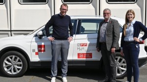 Staatssekret&auml;r Stefan Muhle besuchte das PLRI