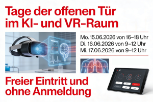 Open Days: AI and VR Room at Hannover Medical School